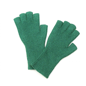 POM Boutique Fingerless Gloves Ribbed